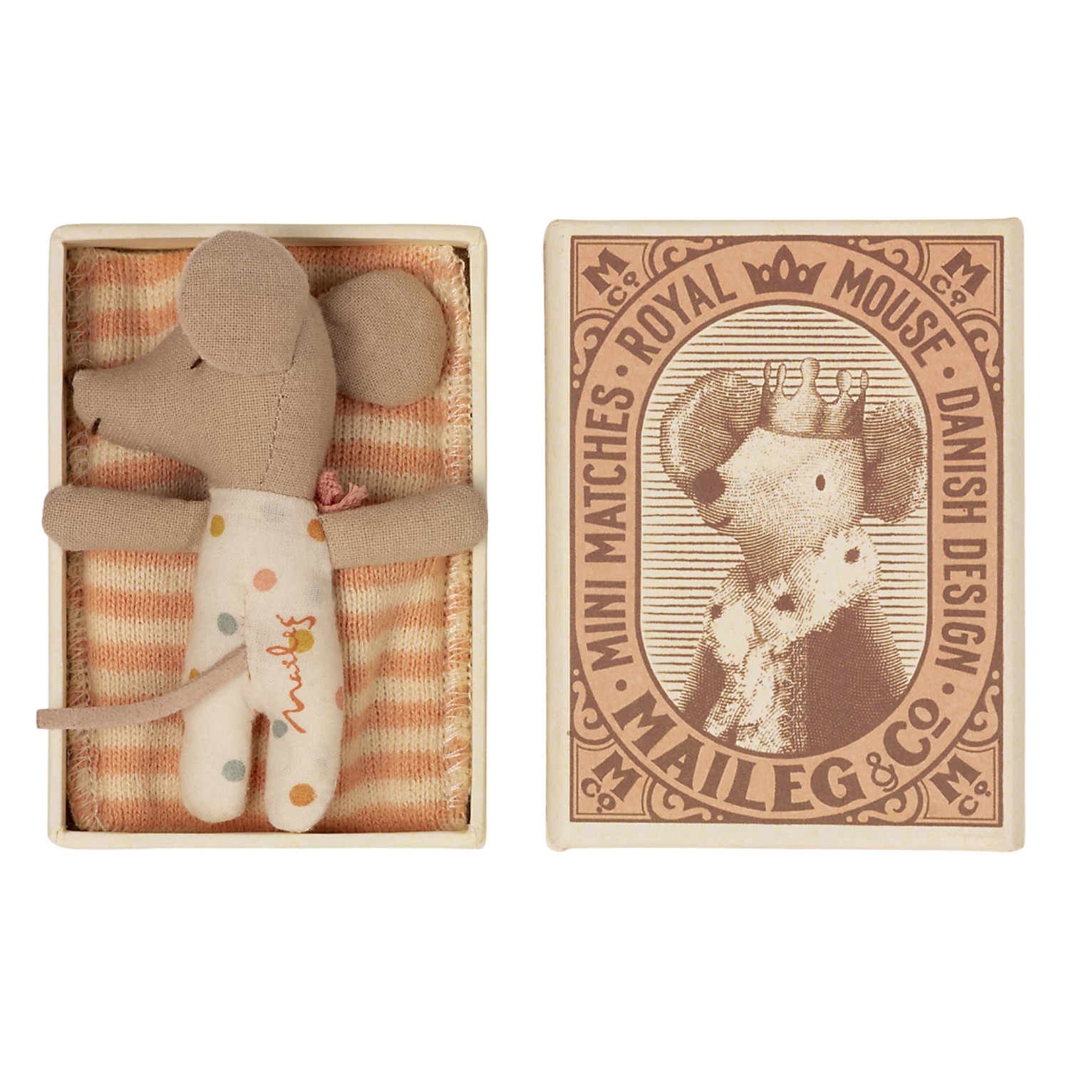 Maileg Sleepy Wakey Mouse in Box