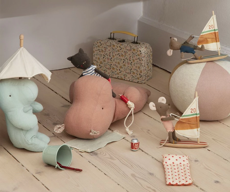 Maileg Medium Hippo Old Rose