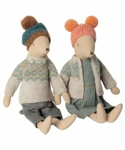 Maileg Medium Winter MouseBoy