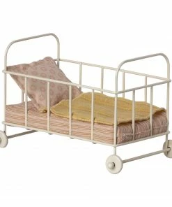 Maileg Cot bed, Micro - Rose