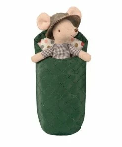 Maileg Small Green Mouse Sleeping Bag