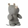 Maileg Small Rhino Blue Grey