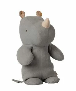 Maileg Small Rhino Blue Grey