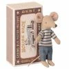 Maileg Big Brother Mouse in Matchbox