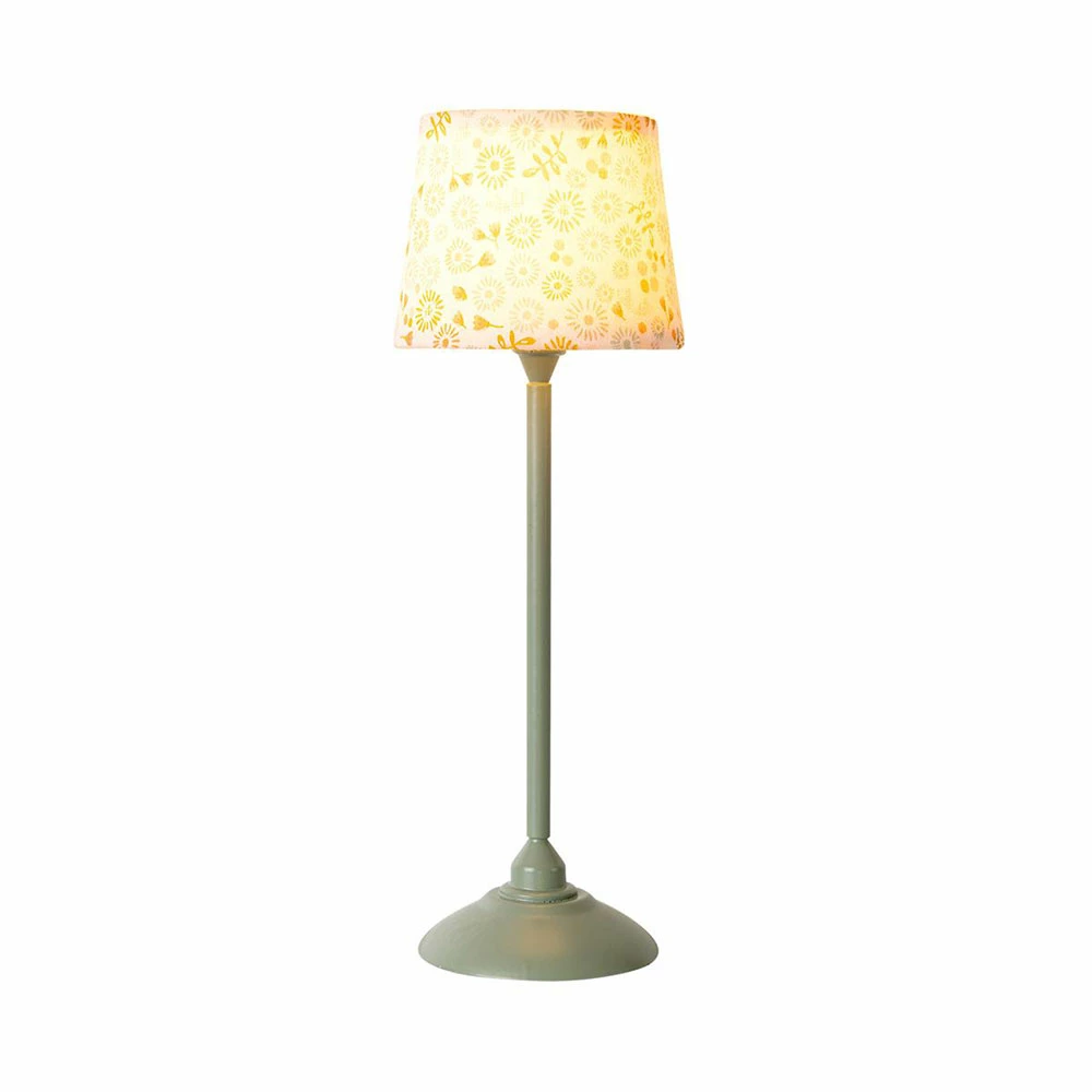Maileg Miniature Floor Lamp - Mint