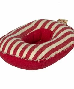 Maileg Small Red Rubber Stripe Mouse Toy Boat