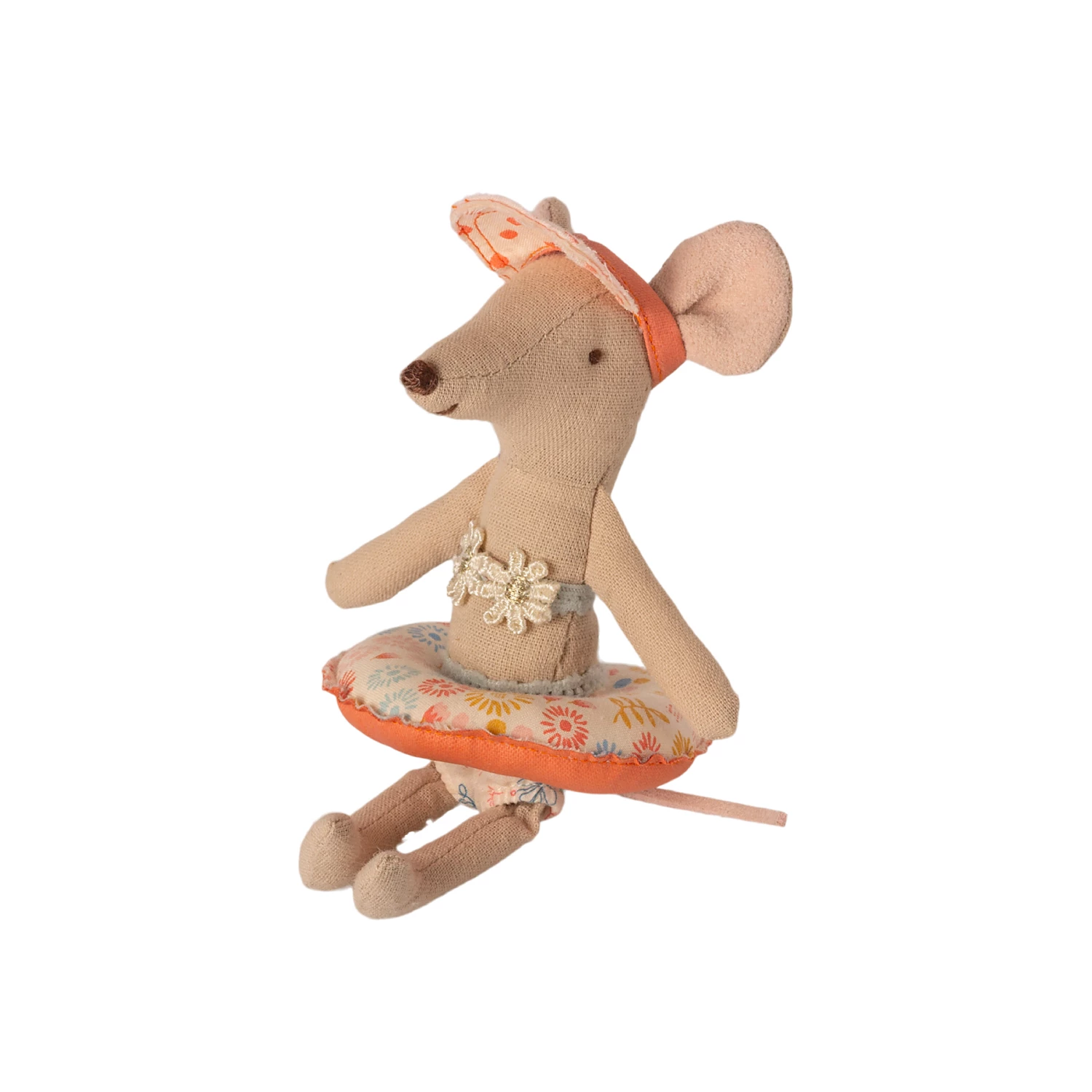 Maileg Float, Small Mouse - Flower