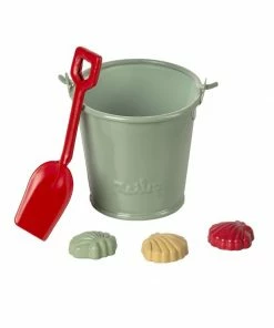 Maileg Set De Playa Con Cubo, Pala Y Conchas De Colores