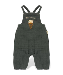 Maileg Rabbit in Green Overalls Size 3