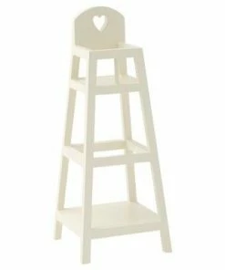 Maileg White Wooden High Chair