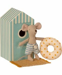 Maileg Ratones de playa, Hermano pequeño en caseta de playa