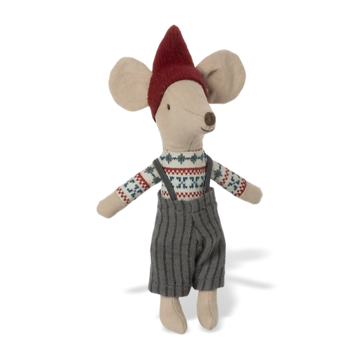 Maileg Christmas Mouse In Matchbox Big Brother