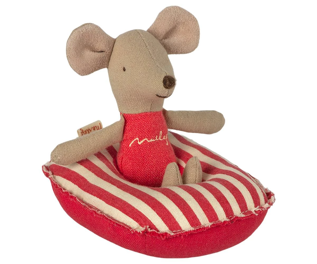 Maileg Red Boat Toy