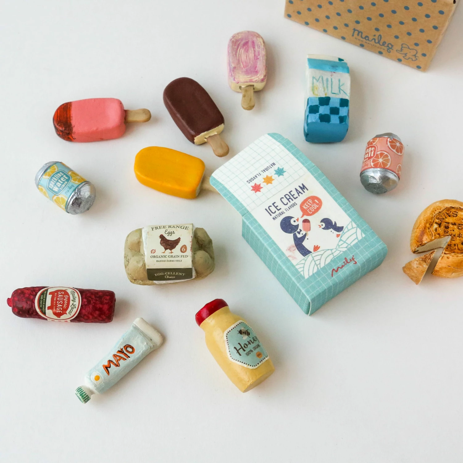 Maileg Miniature Grocery Box