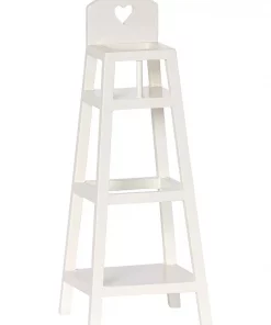 Maileg Off White Wood High Chair for My