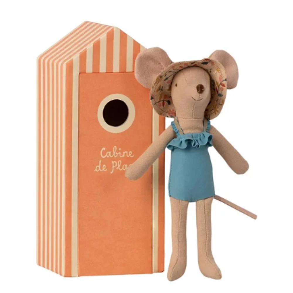 Maileg Maman Dans La Cabine De Plage Jouet