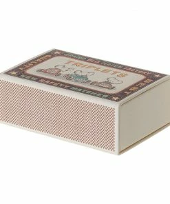 Maileg Triplets, Baby Mice In Matchbox