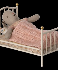 Maileg Vintage Bed, Mouse Off White