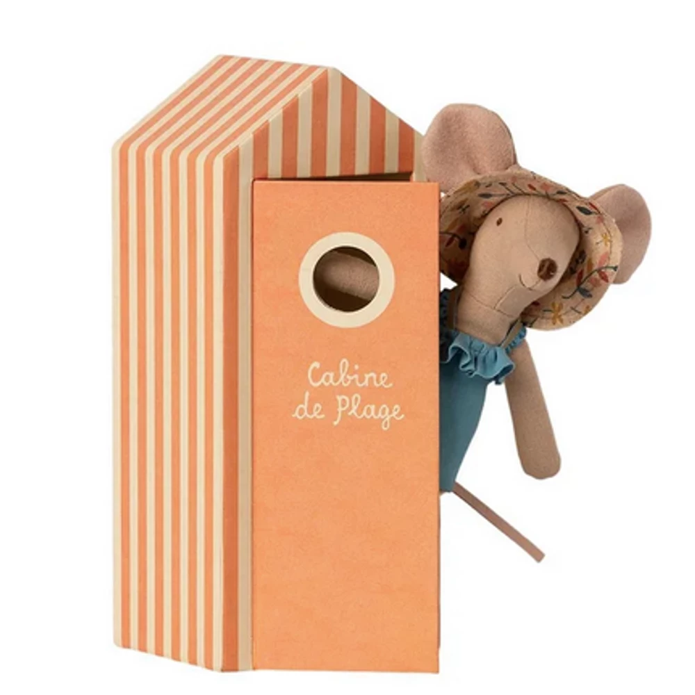 Maileg Maman Dans La Cabine De Plage Jouet