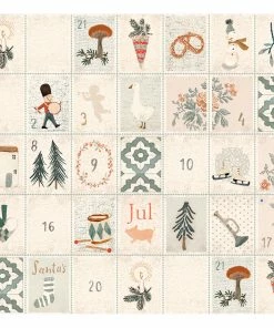 Maileg Days of December Giftwrap - 10 Meter Roll
