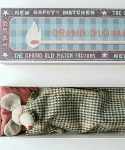 Maileg Grandma Grandpa Mice In Matchbox